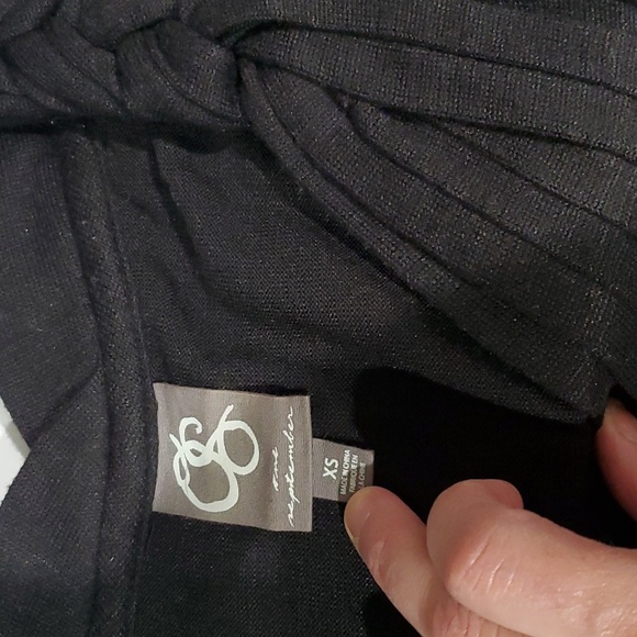 One September Pullover Black Tunic Sweater - Picture 7 of 7